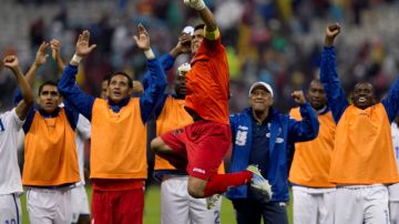 Honduras  celebró como nunca su histórico triunfo ante México.