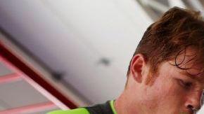 Saúl “Canelo” Álvarez durante un entrenamiento para la pelea contra Floyd Mayweather, en Big Bear, California.