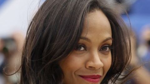 Zoe Saldaña se encuentra actualmente en pleno rodaje de la cinta 'Guardians of the Galaxy'.