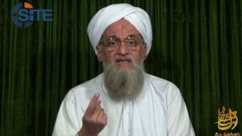 El imán al-Zawahri líder de al_Qaida en una imagen de archivo.