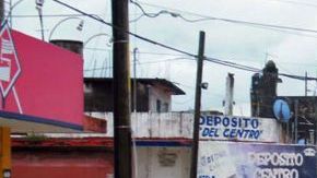 Inundaciones en Misantla en el estado de Veracruz, en México, donde se esperan  fuertes lluvias al paso de "Ingrid" en las próximas horas.