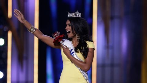 La nueva Miss America se dirigirá el lunes por la tarde al lugar donde un incendio devastó el paseo marítimo en las comunidades de Seaside Park y Seaside Heights en Nueva Jersey.