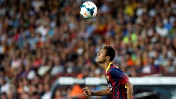 Neymar, figura clave del Barcelona para el partido de hoy.