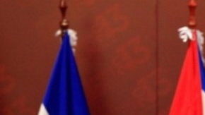 Presidentes Evo Morales (izq.), Bolivia; y Rafael Correa, Ecuador, en la cumbre de la ALBA.