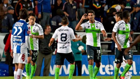 Eduardo Herrera, del Santos Laguna, consiguió la igualada de último minuto