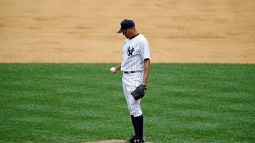 Mariano Rivera, cerrador de los Yankees de Nueva York.