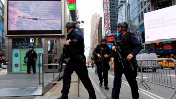 La Policía de Nueva York indicó que no se habían recibido amenazas contra la ciudad, y que el aumento de seguridad es solamente como precaución.
