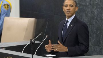 El presidente de EE.UU., Barack Obama, habló este martes ante la Asamblea General de la ONU sobre los casos de Siria, Irán y la paz en Medio Oriente.