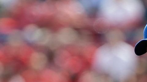 Daisuke Matsuzaka, imponente en la loma.