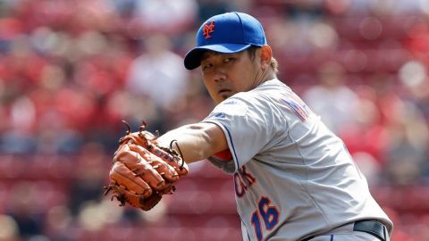 Daisuke Matsuzaka, imponente en la loma.