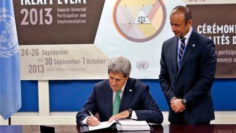 El tratado ya había sido firmado por 89 países pero EEUU pidió una revisión exhaustiva al tratado.