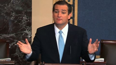 La maniobra de Ted Cruz ha suscitado la polémica y la división en las filas del propio partido republicano, cuyo liderazgo en la Cámara Alta la considera condenada al fracaso.