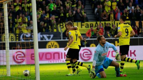 La goliza del Dortmund al Friburgo.
