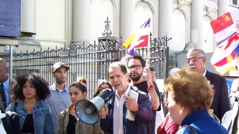 En Nueva York existe una pequeña población de dominico-haitianos, según líderes comunitarios.