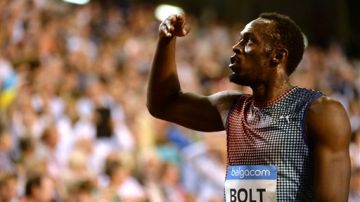 Usain Bolt, de Jamaica, es doble campeón olímpico en 1100 y 200 metros.