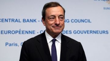 El presidente del Banco Central Europeo, Mario Draghi, afirmó que el cierre de gobierno en EEUU "es un riesgo si se prolonga".