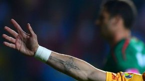 El delantero chileno Héctor Mancilla se encargó del gol del triunfo