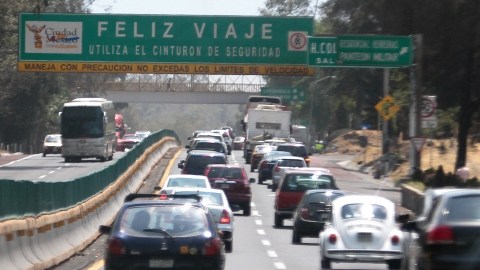 El accidente ocurrió en Naucalpan, a las afueras de la ciudad de México.