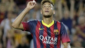 El delantero brasileño del FC Barcelona, Neymar