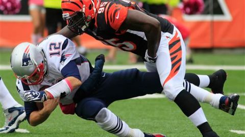 Es la primera vez que los Patriotas no hacen touchdown en al menos una ocasión desde 2009