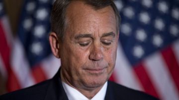 El presidente de la Cámara de Representantes, John Boehner, se reunió con Obama sin alcanzar un acuerdo