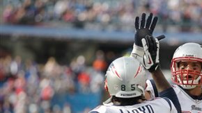 Rob Gronkowski (87) no ha recibiro el alta médica, pero ha estado entrenando con los Patriotas.