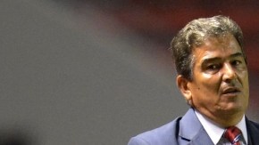 Jorge Luis Pinto, entrenador de la selección de Costa Rica.
