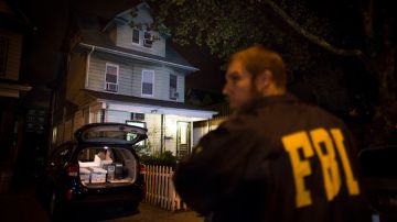 En esta residencia, localizada en Brooklyn, NYC, agentes del FBI recopilaron documentos que pudieran incriminar a los rabinos.