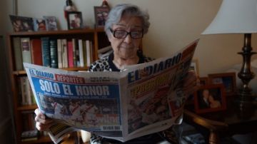Sara Lugo, oriunda del municipio de Cabo Rojo, en Puerto Rico, y residente en Nueva York desde la década del 50, cumplió 100 años de vida al igual que El Diario-La Prensa que celebra hoy su onomástico.