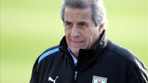 El director técnico de la selección uruguaya, Óscar Washington Tabárez.