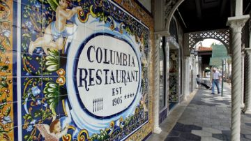 El Columbia es considerado como el restaurante más antiguo de Florida.