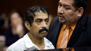 Conrado Juárez, de 52 años, cuando fue instruido de cargos en la Corte Criminal de Manhattan por la muerte  'Bebé Esperanza', ocurrida en 1991.