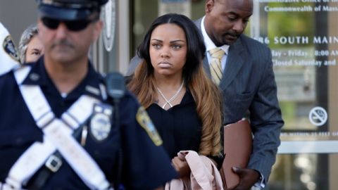 Shayanna Jenkins, novia del exjugador Aaron Hernández.