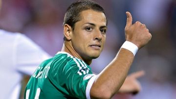 Javier "Chicharito" Hernández celebró emocionado los goles de Estados Unidos a Panamá