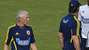 José Pekerman (izq.) supo sacar el máximo provecho de una generación de grandes jugadores.