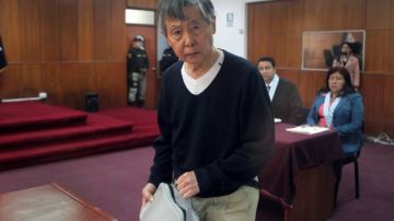 El exmandatario Alberto Fujimori reaparició ayer en un nuevo proceso judicial.