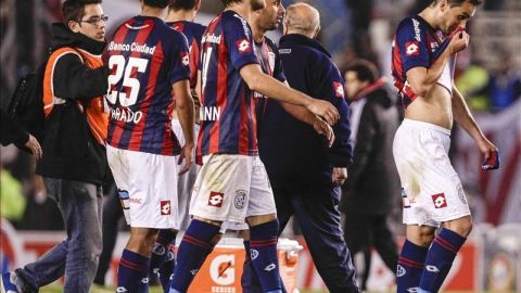 Imagen de los jugadores de San Lorenzo. EFE/Archivo