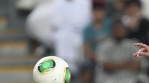 XAH15. Abu Dhabi (United Arab Emirates), 20/10/2013.- Brazilian player Nathan (R) scores a goal against UAE during their soccer match at group A preliminary round of FIFA U-17 World Cup UAE 2013 in Abu Dhabi, United Arab Emirates on 20 October 2013. EFE/EPA/ALI HAIDER