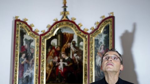 El religioso Franz Peter Tebartz-van Elst, fue separado de su cargo.