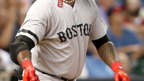 David Ortiz, el "Big Papi" de los Medias Rojas.