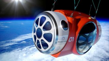 Esta cápsula fue ideada por World View Enterprises  para los que desean ser turistas espaciales.