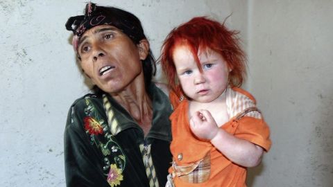 La presunta madre, identificada como Sashka, confirmó que dejó una hija en Grecia.