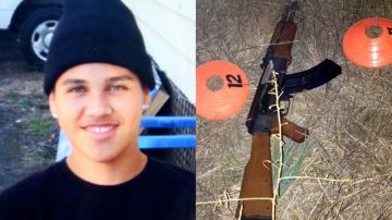 Andy López, 13, portaba la réplica de arma que aparece en la foto cuando un agente del Sheriff le disparó.