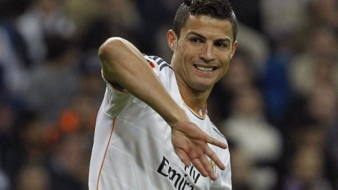 Cristiano Ronaldo respondió a las declaraciones de Blatter con un triplete