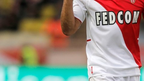 El colombiano Radamel  Falcao García, del Mónaco de Francia.