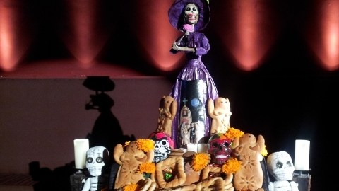 Pan de muerto para estas festividades.