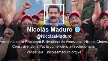El presidente venezolano Nicolás Maduro pidió a sus simpatizantes "multiplicar la batalla en Twitter".