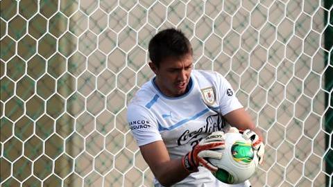 En la imagen, el guardameta de la selección uruguaya Fernando Muslera.