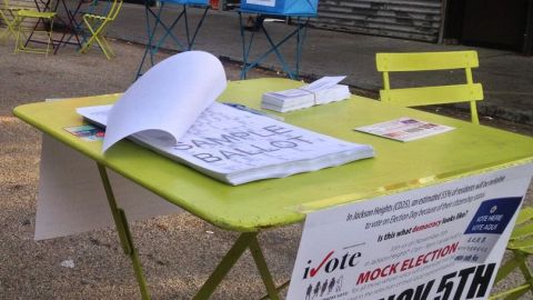 Los ciudadanos tienen hasta las 9:00 de esta noche para participar del proceso.