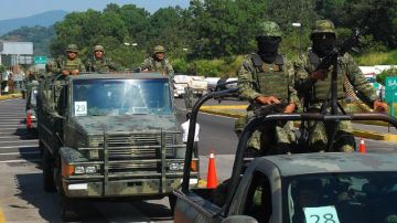 El Ejército Mexicano reforzó la seguridad en la zona luego de registrarse tiroteos.